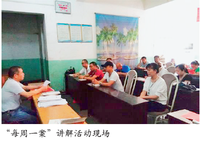 淮北双龙公司机电科“每周一案”筑牢安全防线