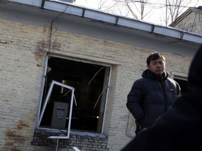 黑龙江爆炸矿井周围房屋玻璃被震碎